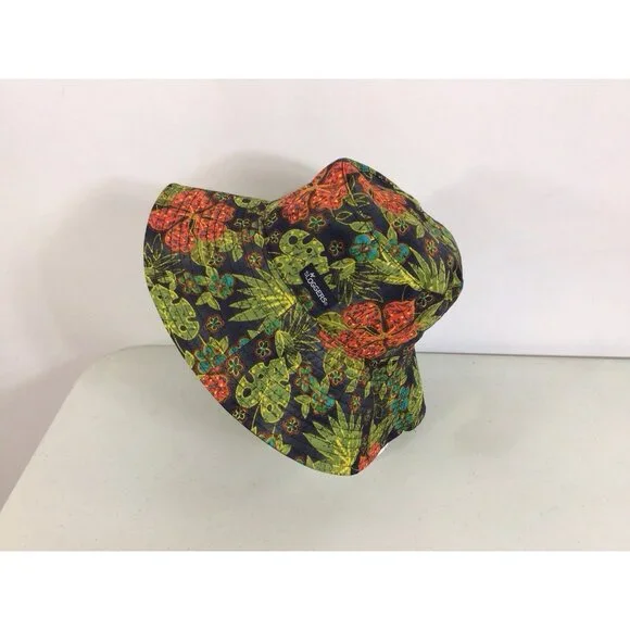 Sloggers Green and Black Sun Hat Wide Brim - Picture 2 of 8